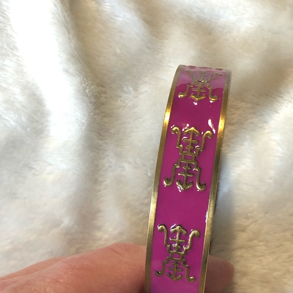 Shanghai Tang Enamel Bracelet - image 4